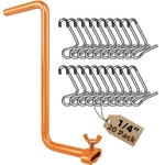 Fence Wire Tightener, 20PCS 6MM Clips And 1PCS Tightener.... Fixed Price $46.33.