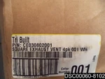QTY=4: Builders Edge Square Standard Exhaust Siding Vent #001-WH, 080192019622. Fixed Price $73.60.