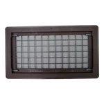 Witten 510BR Foundation Vent, 15-1/4 In W, Polypropylene, Brown. Fixed Price $28.69.
