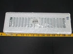 Shoemaker/tru Aire Vent Cover Register W350-2-1/4X10 White Sku B1 Cs. Fixed Price $19.99.