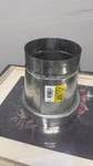8X6 Duct Reducer Increaser Galvanized Steel Round Hvac Fitting. Fixed Price $18.00.