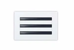Texas Buildmart Standard Linear 3 Slot Diffuser Ac Vent Cover White Aluminum. Fixed Price $29.90.