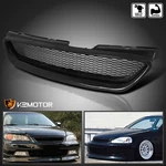 Fits 1998-2002 Honda Accord 2DR Metal Mesh Front Bumper Hood Grille Black 1PC. Fixed Price $28.38.