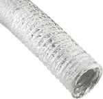 Aqua Plumb Avh 425 Globalflex 4" 25FT Flexible Silver Duct Dryer Vent Hose. Fixed Price $25.00.