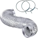 20 Feet Flexible Aluminum Foil Duct With Tension Clamps. Fixed Price $15.99.
