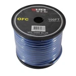 4 Ga Awg Blue Pvc Jacketed 100% Ofc American Bass Power Cable Lot. Fixed Price $13.95.