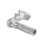 Lambro 1373W Transition Duct Preferred Hood Vent Kit White. Fixed Price $38.50.