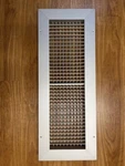 Supply And Return Grille's Full Aluminum Frame SG-3SW Wide Flange 28X08. Fixed Price $112.20.