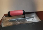 Marshalltown NT676 Steel Soft Grip Handle Notched Trowel 11"X4-1/2 In. 1/4"V. Fixed Price $15.88.