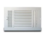 Metal-fab MFSCR84W3 Register 8X4" Heavy Gauge Steel 3-WAY Sidewall/ceiling. Fixed Price $21.73.