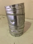 Elbow Gas 90 Air Insul. 6IN, No# 6EAL, Amerivent, New Unused Item. Fixed Price $24.50.