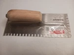 Goldblatt 11 In. X 4.5 1/2 Notched Trowel G02374. Fixed Price $13.99.