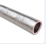 16" Silver Thermaflex Insulated Flexible Duct R8 25'. Fixed Price $236.00.