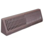 18 In. 3-WAY Plastic Baseboard Diffuser Supply Brown. Fixed Price $16.77.