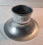 Nordfab 8010004356 Round Bellmouth Adapter Hood, In Duct Dia, Galvanized. Fixed Price $100.00.