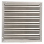 Dayton 27"H-W 5.75"L Alu Wall Exhaust Shutter, 24-1/2 In,. Fixed Price $135.39.