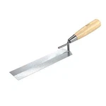 14-333 Carbon Steel Bucket Margin Trowel 8 X 2 Wood Handle. Fixed Price $36.53.