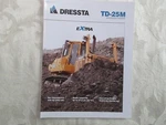 Dressta TD-25M Crawler Dozer Brochure 2008. Fixed Price $25.00.