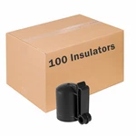 Zareba T-post Top Insulator 100 Pack Black For Electric Fences. Fixed Price $181.41.