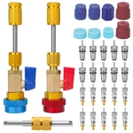31PCS R134A A/c Car Air Conditioning Valve Core Remover Tool High Low Pressure. Fixed Price $20.98.