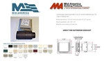 Mid America. Intake Exhaust Vent. Many Colors To Choose. Usa Seller.. Fixed Price $14.99.