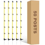 Zoiut 50 Inches Fiberglass Step Electric Fence Poststemporary Stakes. Fixed Price $216.11.
