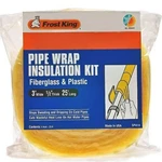 Frost King 1/2" Guard Insulation 25 Ft. Fiberglass Protect Hot & Cold Pipes. Fixed Price $11.99.