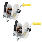 Electric Fence Reel 3 1 Geared Standard Polywire Ft X 2 White Pack Fencing. Fixed Price $179.99.
