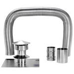 Westaflex 9516 Chimney Liner KIT,6" DIA.,25 Ft. 13E243. Fixed Price $239.02.