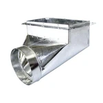90 Degree Register Box 14" 6" 8" With Flange - Master Flow Hvac Transition. Fixed Price $58.76.