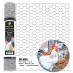 3FT X 100 Galvanized Poultry Net Best Metal Mesh Fencing Chicken Wire 2" Hole. Fixed Price $47.00.