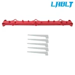Lablt 4FT Woven Wire Fence Stretcher Bar With 5 Wedges Red For Farms. Fixed Price $77.67.