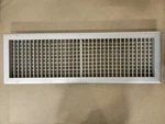 Surplus New Bard SG-3 2-WAY Supply Grille 28"X8"X1" Std Frame Anodized Aluminum. Fixed Price $88.32.