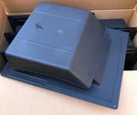 (lot 6) Airhawk Plastic Black Slant Back Roof Vent, No 90121, Inc.. Fixed Price $44.95.