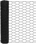 Garden Poultry Black Chicken Wire - 13.7 '' 157 For Crafts,. Fixed Price $18.57.