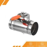 3" Hvac Duct Manual Volume Damper Stainless Steel Flame Airflow Backdraft. Fixed Price $26.75.