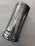 5X12 Hart And Cooley Metal Vent Pipe Class Double Wall With Lock Ring. Fixed Price $25.00.