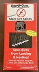 Bird Gone MM2001-5/6 Stainless Steel Spikes, 5" X 12" New Pack Of. Fixed Price $21.24.