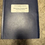 Mazak/mazatrol Fusion 640M/ Programming Manual/ Original. Fixed Price $32.00.
