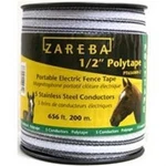 Zareba PT656WH-Z Polytape, Ft L, 1/2 W, 5-STRAND, Stainless Steel Conduct. Fixed Price $52.61.