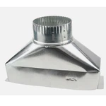 DGT34 Deflect-o Jordan In. Dia. X 10 Galvanized Steel Duct. Fixed Price $21.32.