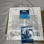 Accord 10 X Sidewall Ceiling Register 4 Way Design White Louvered Vent. Fixed Price $9.95.
