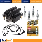 Ignition Coil & Wire Set 4 Ngk Platinum Spark Plug Subaru Forester Impreza. Fixed Price $80.29.