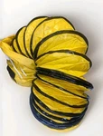 Odorstop Yellow 8" 25' Pvc Ducting Hose Pro Flexible Exhaust Hosing BIN92. Fixed Price $46.39.