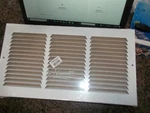 2-TRUEAIRE In. X 8 White Steel Return Grille 331605. Fixed Price $25.00.