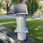 Dryer Vent Hood 10889, 4"X11.5" Ptan Wide Mouth - New. Fixed Price $23.99.