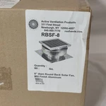 Solar Powered Roof Mounted Exhaust Attic Fan Active Ventilation In RBSF-8. Fixed Price $109.99.