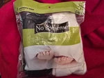 Nonsense Women's 6 Pack Cushioned Crew Socks, 92% Cotton 3 White. Fixed Price $29.99.