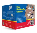 DC4ZW 4IN. Dundas Jafine White Dryer Lint Duct Connector. Fixed Price $9.99.