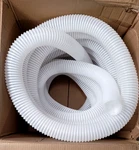Flexaust Mark Clear 2.5" Id Flexible Duct Hose 50 Ft Industrial Vent. Fixed Price $141.41.